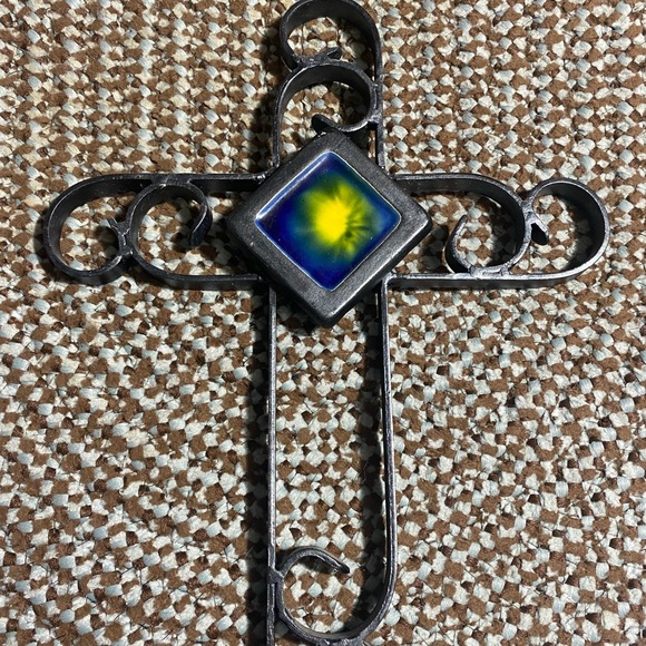 🆕Hand-Forged In Mexico Iron Cross, OS - Picture 1 of 10